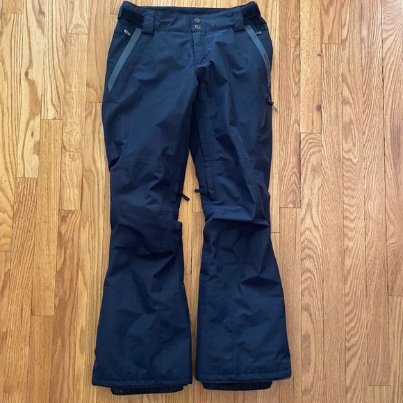Roxy slim fit Cabin Snow Pants XS excellent pre owned condition black gore-tex - Picture 1 of 9